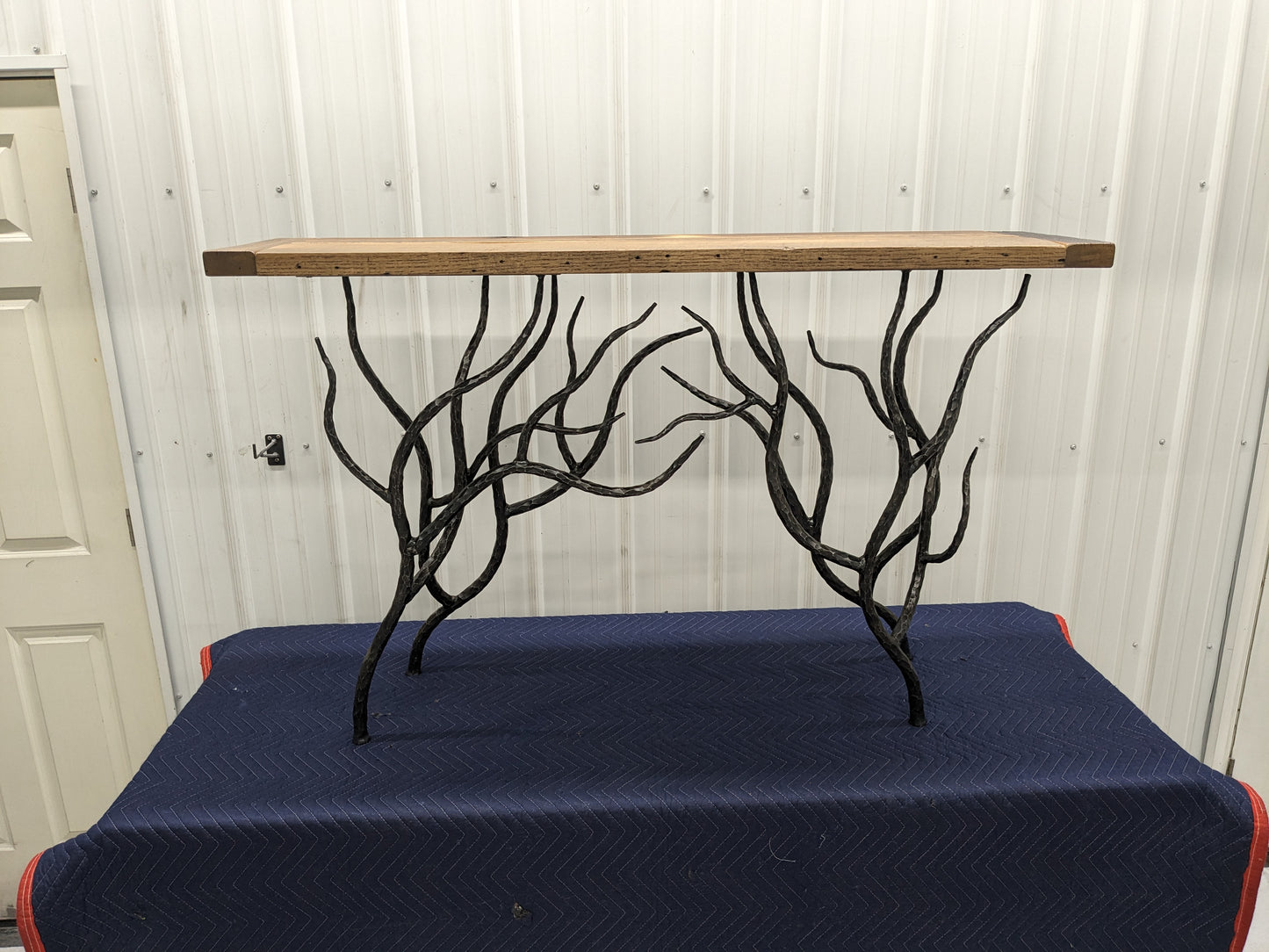 14" x 54" Reclaimed Barnwood Bench Seat / Console Table Top