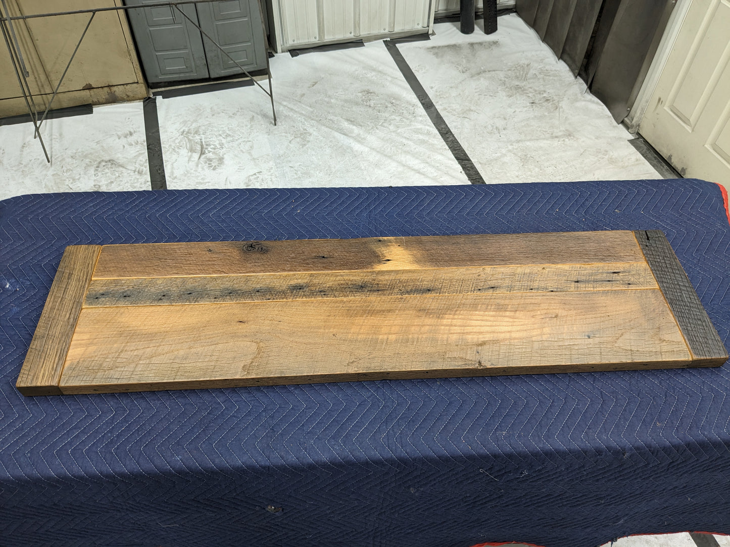 14" x 54" Reclaimed Barnwood Bench Seat / Console Table Top