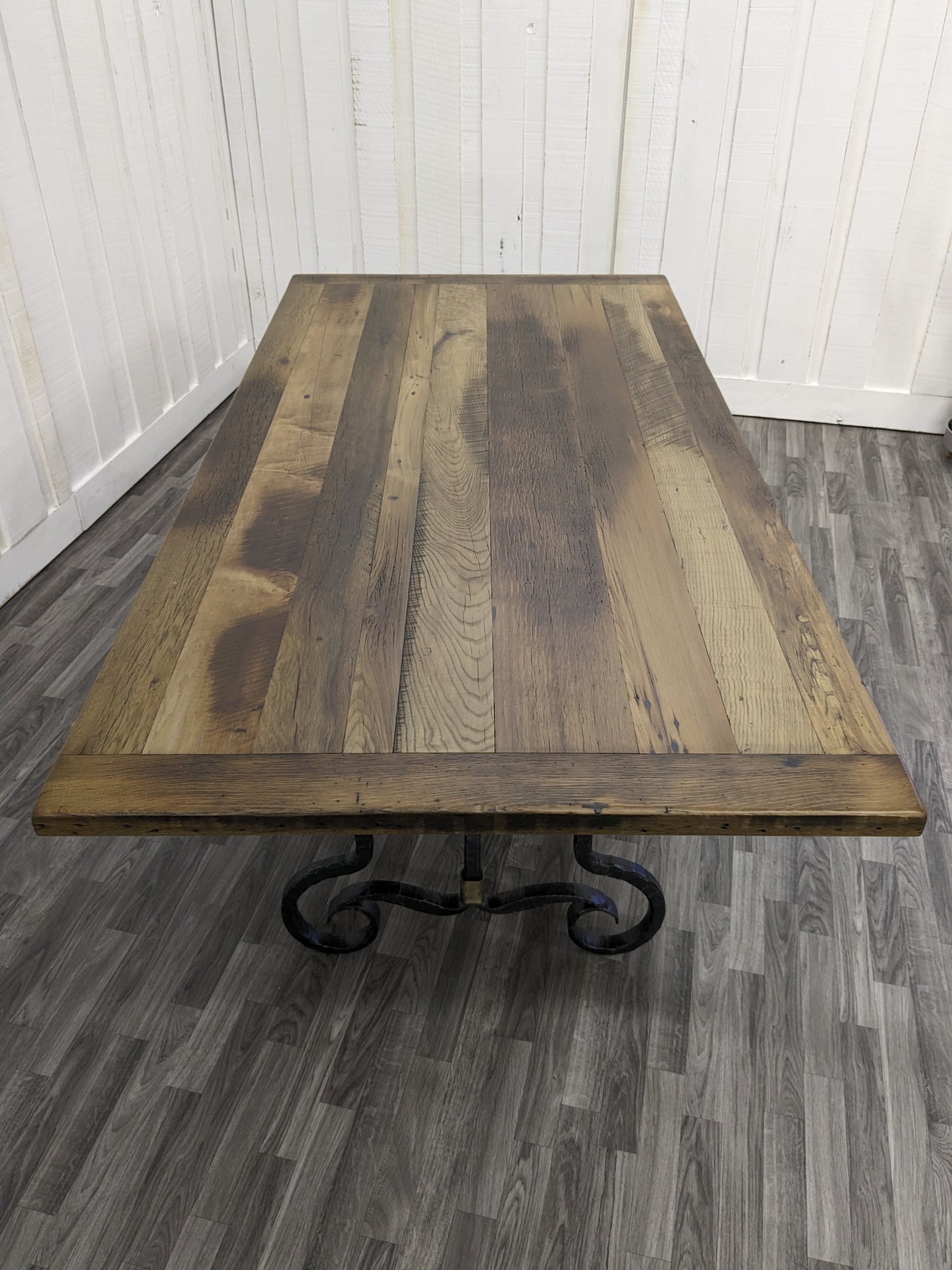 42" x 84" Reclaimed Barnwood Dining Table Top